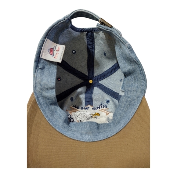 Vintage 59th Annual Daytona Bike Week 2000 Denim Hat - Picture 7 of 10